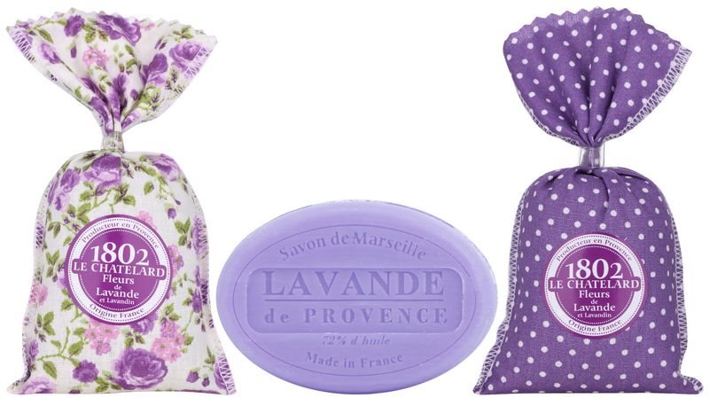 Le Chatelard 1802 Lavender from Provence lote cosmético III.