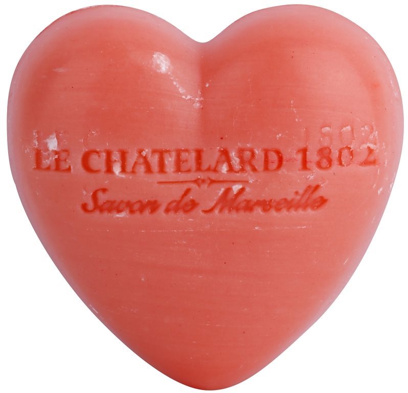 Le Chatelard 1802 Jasmine Rose mydło w kształcie serca