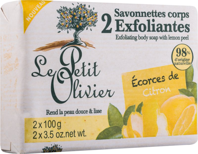 Le Petit Olivier Lemon Peelingseife