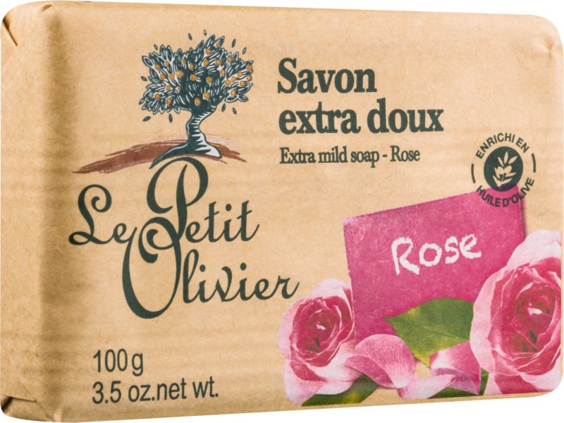 Le Petit Olivier Rose extra jemné mýdlo