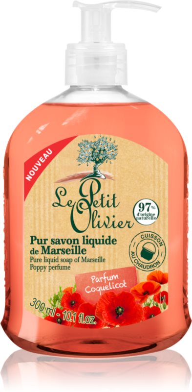 Le Petit Olivier Poppy Perfume Liquid Soap