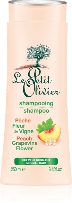 Le Petit Olivier Peach & Grapevine Flower Shampoo für normales Haar