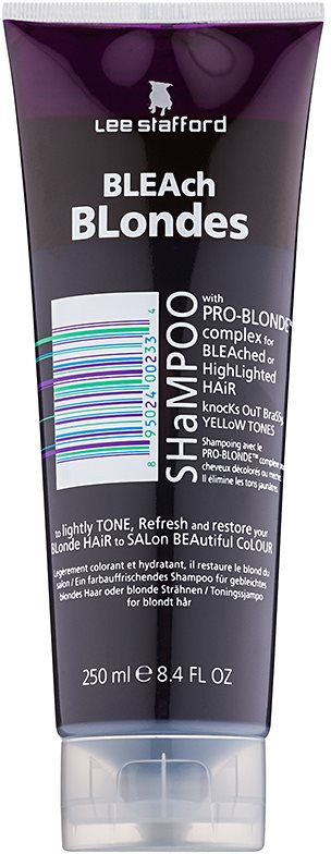 Lee Stafford Bleach Blondes Shampoo für blonde Haare neutralisiert gelbe Verfärbungen
