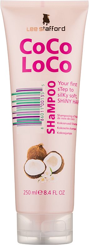 Lee Stafford CoCo LoCo šampon s kokosovým olejem pro lesk a hebkost vlasů