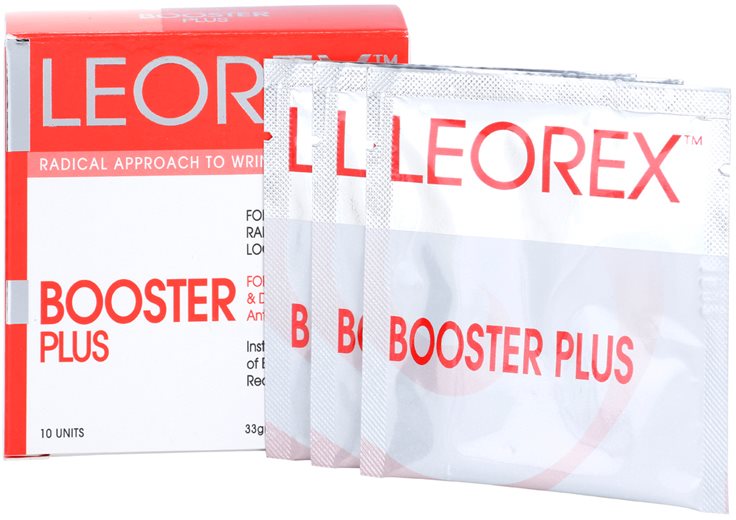 Leorex Booster Plus Gesichtsmaske gegen Falten