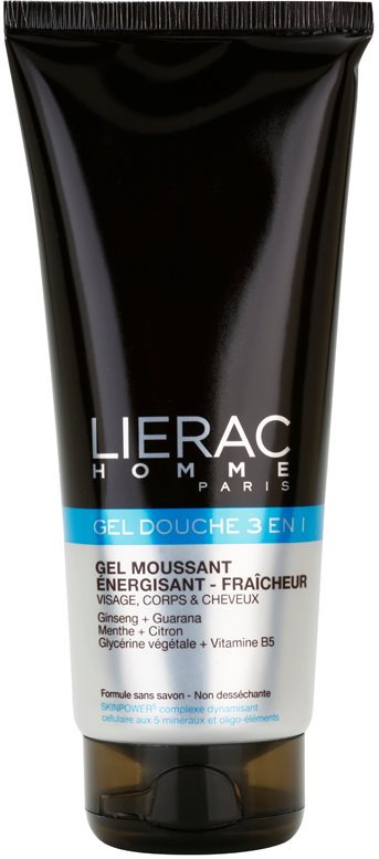 Lierac Homme gel de dus pentru față, corp și păr pentru barbati