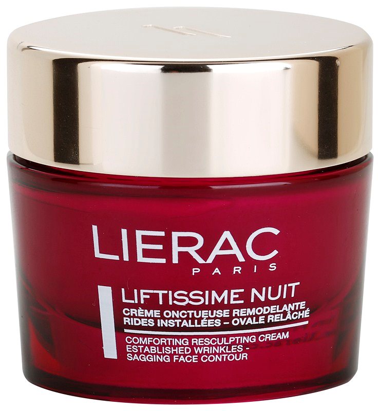 Lierac Liftissime noční krém obnovující hutnost pleti pro všechny typy pleti