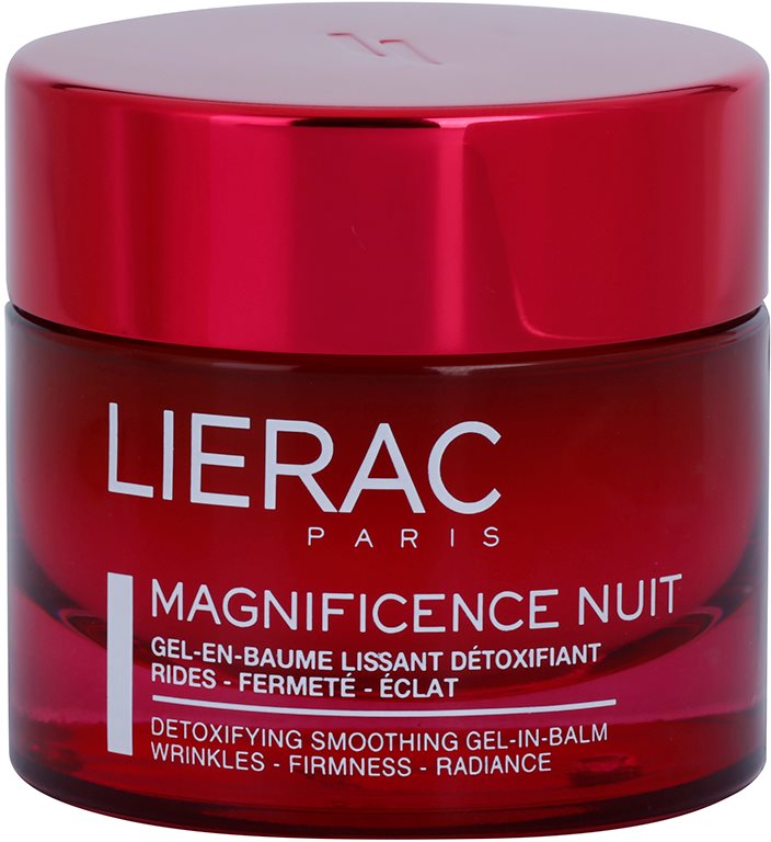 Lierac Magnificence nočni razstrupljevalni in gladilni gel balzam