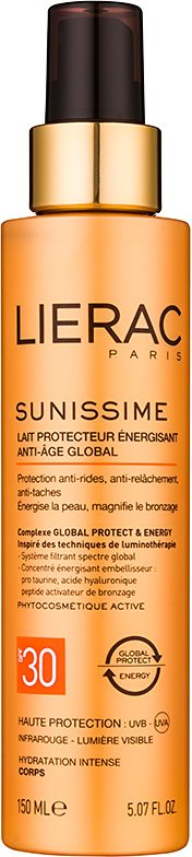 Lierac Sunissime loção protetora energizante SPF 30