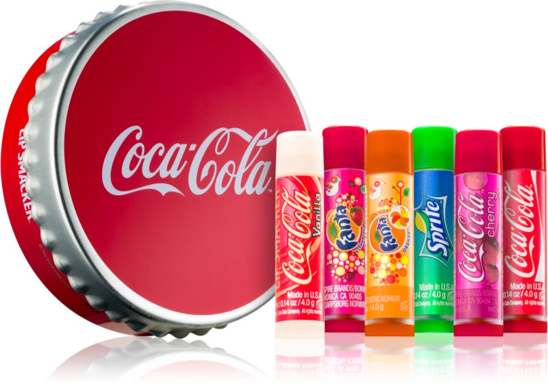 Lip Smacker Coca Cola Mix kozmetični set IV. (za ustnice)