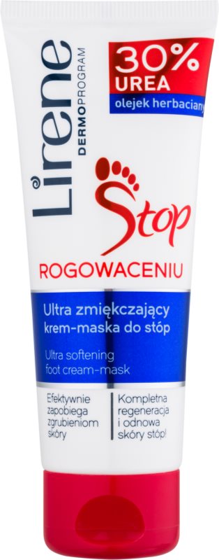Lirene Foot Care crema pentru picioare 2 in 1 pe pielea fierbinte