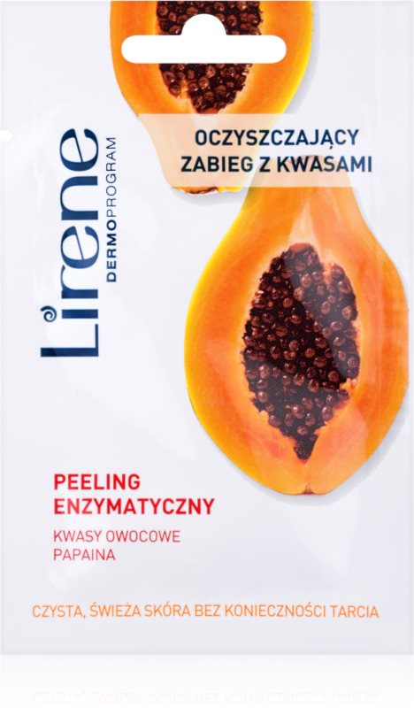 Lirene Masks and Peeling peeling enzimático suave para a pele sensível com tendência a aparecer com vermelhidão