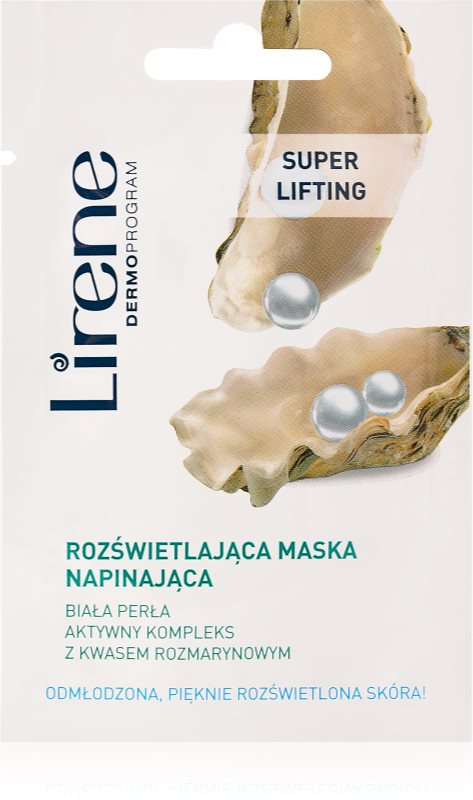 Lirene Masks and Peeling maska za posvetlitev za pomladitev kože