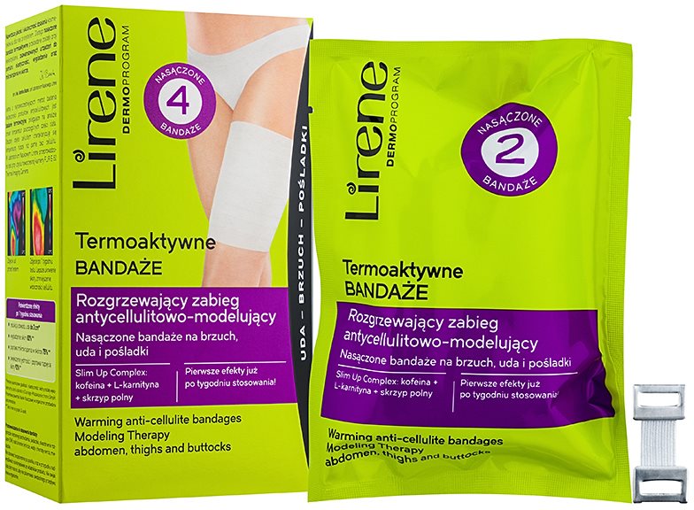 Lirene Anti-Cellulite vendaje termoactivo contra la celulitis