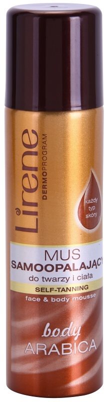 Lirene Body Arabica mousse auto-bronzante visage et corps
