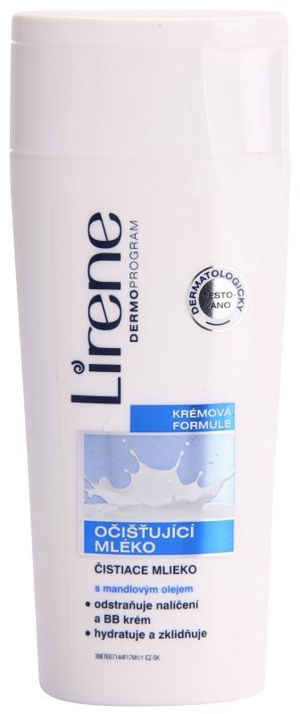 Lirene Beauty Care loción limpiadora con aceite de almendras