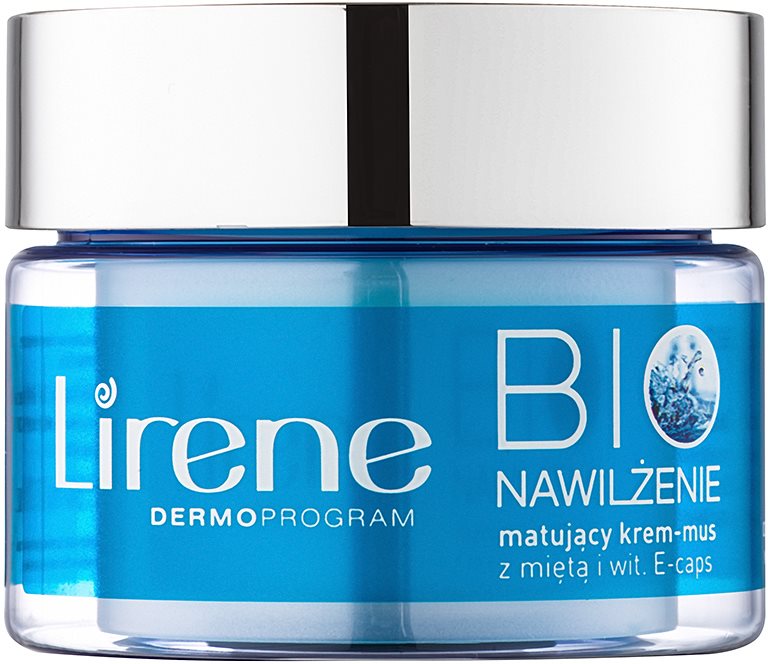 Lirene Bio Hydration hydratačný krém so zmatňujúcim efektom pre mastnú a zmiešanú pleť