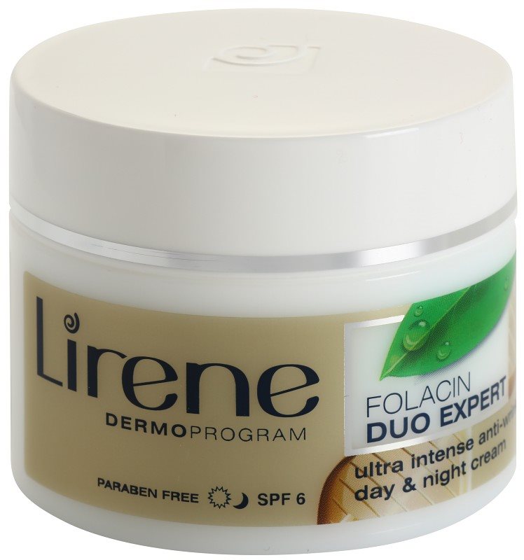 Lirene Folacin Duo Expert 40+ intenzivní protivráskový krém SPF 6