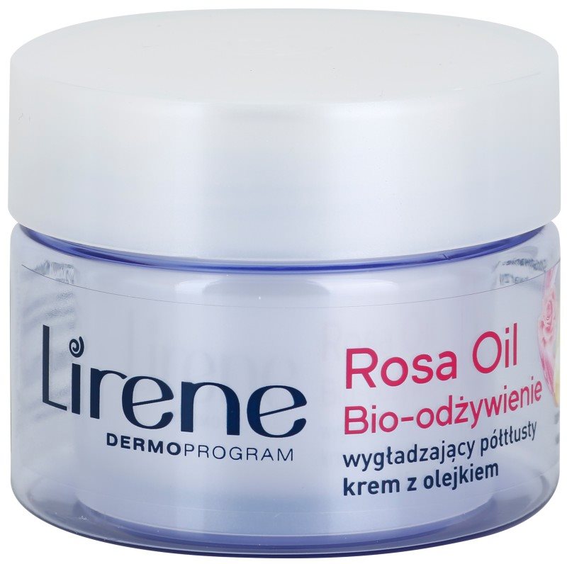 Lirene Essential Oils Rose výživný vyhlazující krém pro zralou pleť