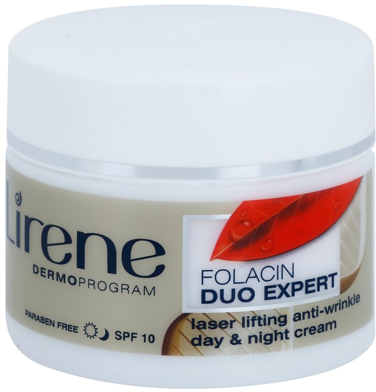 Lirene Folacin Duo Expert 50+ Liftingcreme für Tag und Nacht SPF 10