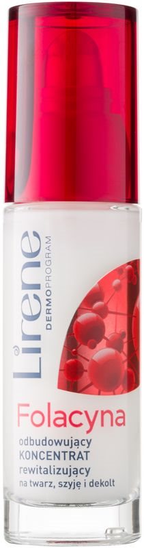 Lirene Folacyna 50+/60+ remodelační koncentrát s revitalizačním účinkem na obličej, krk a dekolt