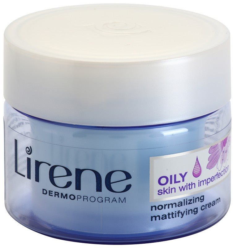 Lirene Healthy Skin+ Oily Skin matirajoča dnevna in nočna krema za normalizacijo kože za kožo z nepravilnostmi