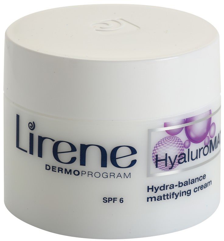 Lirene HyaluroMat matující krém s kyselinou hyaluronovou SPF 6