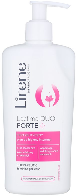 Lirene Intimate Care Forte+ gel pentru igiena intima impotriva iritatiilor si mancarimilor