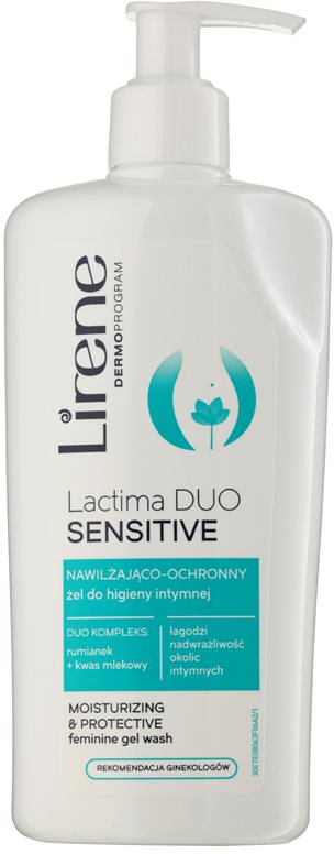 Lirene Intimate Care Sensitive vlažilni in zaščitni gel za intimno higieno