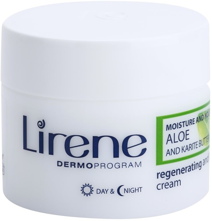 Lirene Moisture & Nourishment krem regenerująco-liftingujący z aloesem i masłem bambuckim