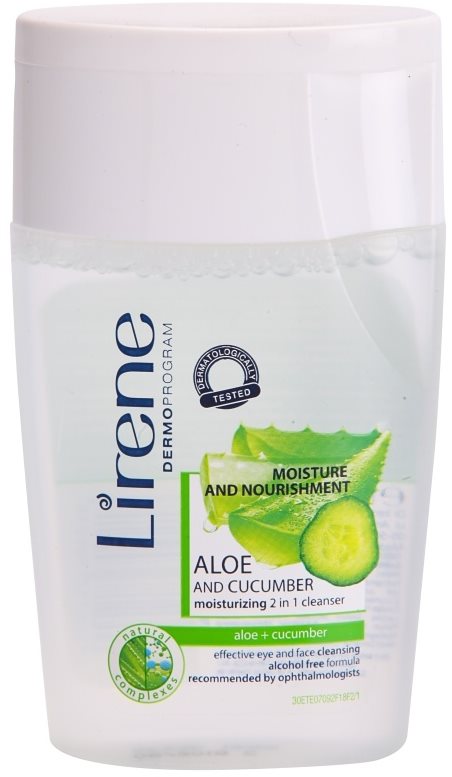 Lirene Moisture & Nourishment tónico limpiador 2 en 1