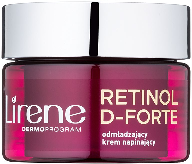 Lirene Retinol D-Forte 60+ odmładzający krem na dzień napinający skórę