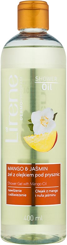 Lirene Shower Oil gel de banho com óleo de manga
