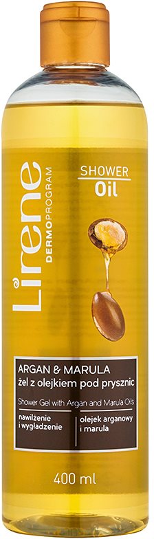Lirene Shower Oil gel za prhanje z arganovim oljem in oljem marule