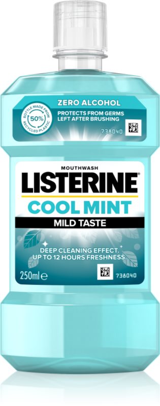 Listerine Zero elixir bocal sem álcool