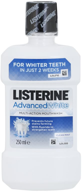 Listerine Advanced White Mouthwash With Whitening Effect