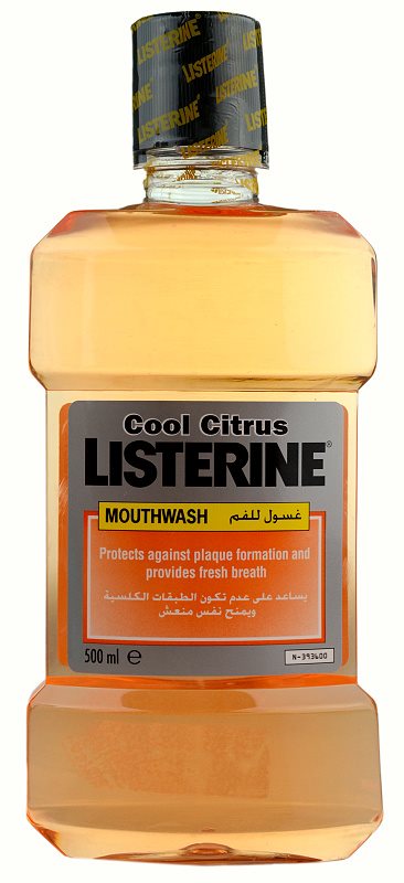 Listerine Cool Citrus bain de bouche pour une haleine fraîche