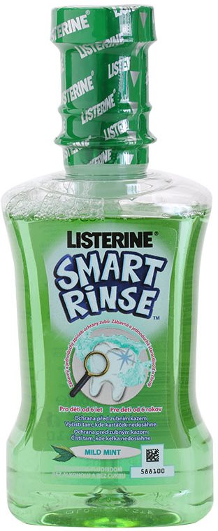 Listerine Smart Rinse Mild Mint bain de bouche pour enfant