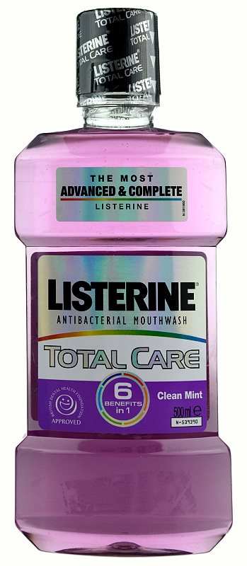 Listerine Total Care Clean Mint Complex Protection Mouthwash 6 In 1