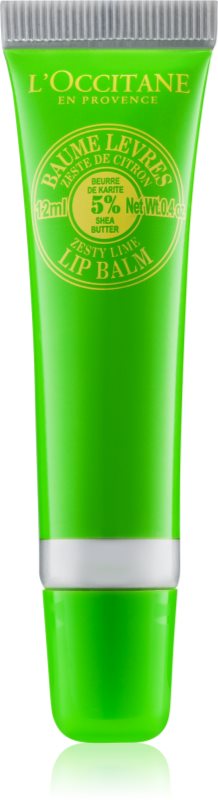 L’Occitane Shea Butter balsam do ust o zapachu limonki