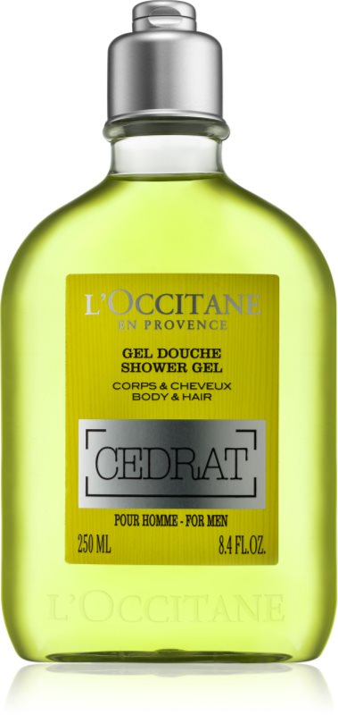 L’Occitane Cedrat sprchový gél na telo a vlasy
