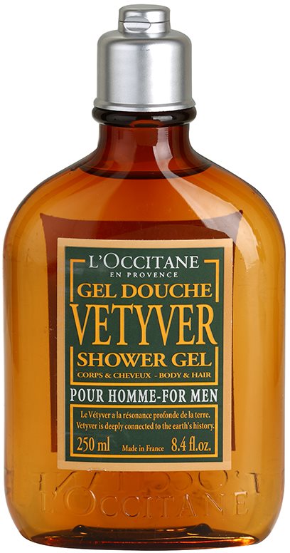 L'Occitane Vetyver gel de dus pentru corp si par