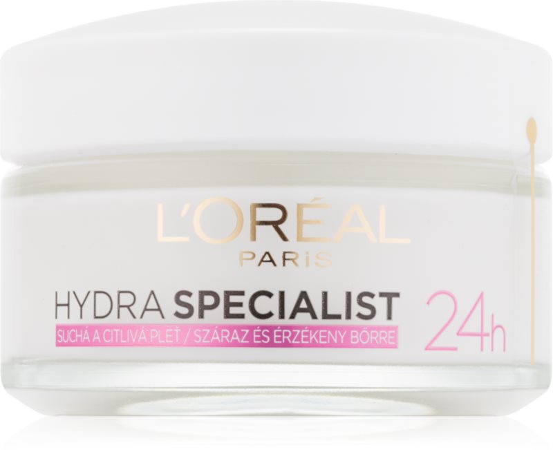 L’Oréal Paris Hydra Specialist nawilżający krem na dzień do cery wrażliwej i suchej