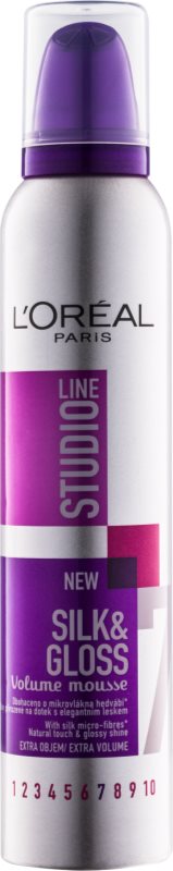 L’Oréal Paris Studio Line Silk&Gloss Volume Foam For Volume And Shine