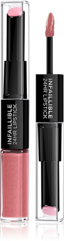 L’Oréal Paris Infallible Dolgoobstojna šminka in sijaj za ustnice 2 v 1