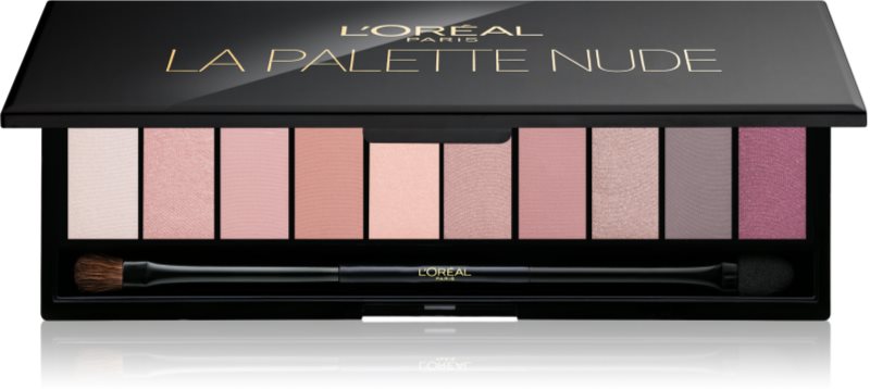 L’Oréal Paris Color Riche La Palette Nude paleta farduri de ochi cu oglinda si aplicator