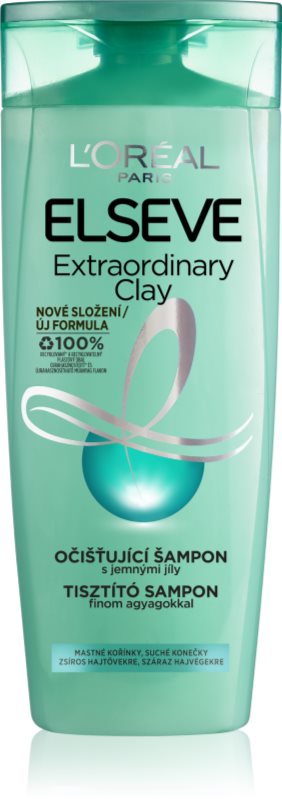 L’Oréal Paris Elseve Extraordinary Clay champú para cabello graso