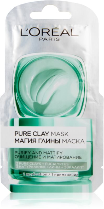 L’Oréal Paris Pure Clay masque purifiant et matifiant