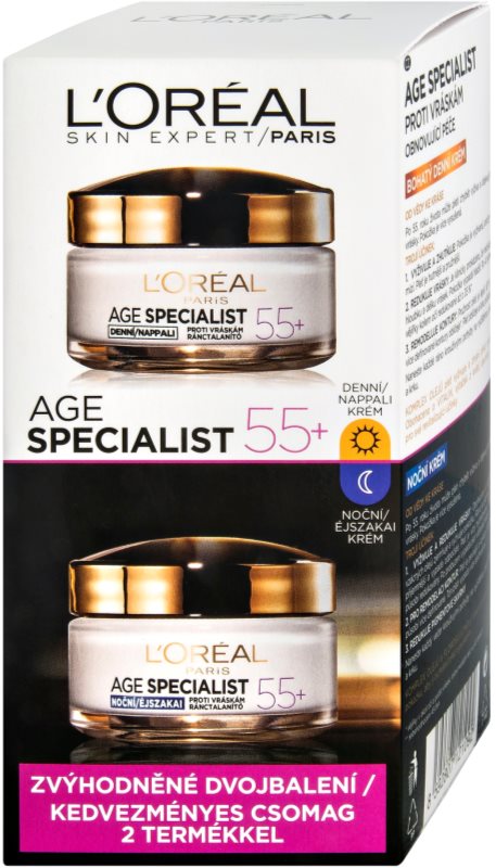 L’Oréal Paris Age Specialist 55+ zestaw kosmetyków I.