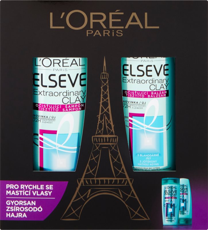 L’Oréal Paris Elseve Extraordinary Clay set cosmetice IV.